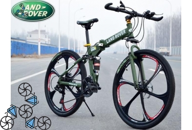 Велосипед LAND ROVER G4 Green складной Велосипед LAND ROVER G4 Green складной